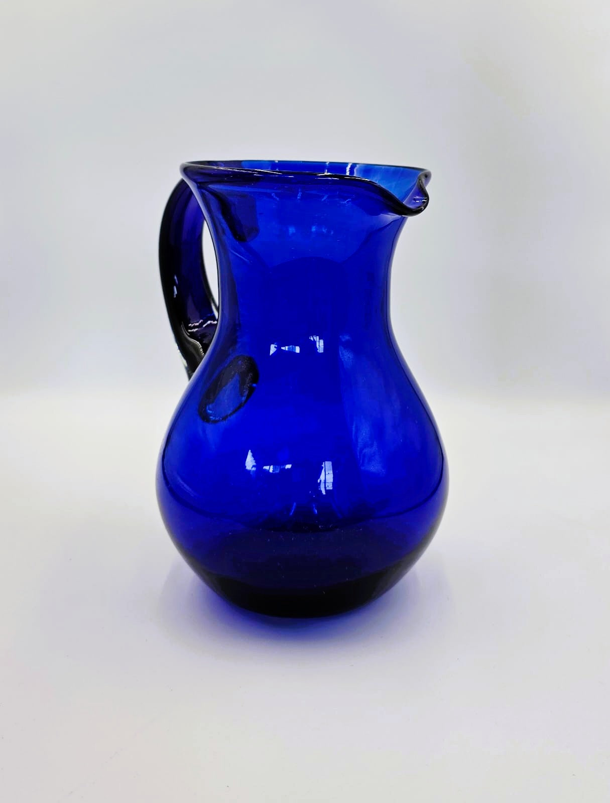 SET DE JARRA Y VASOS MODELO SOLIDO COBALTO (1JARRA, 6 PZ DE VASO)