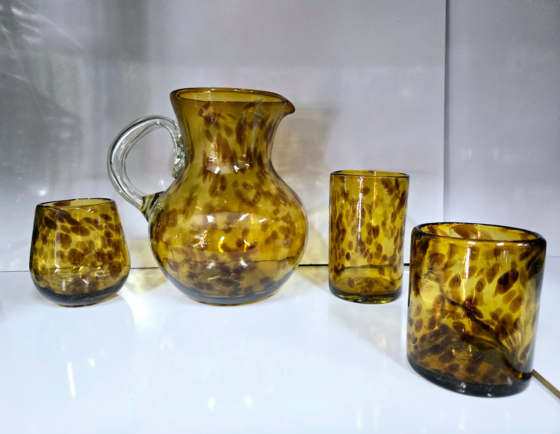 SET DE 6 VASOS MODELO CAREY +(INCLUYE REGALO)