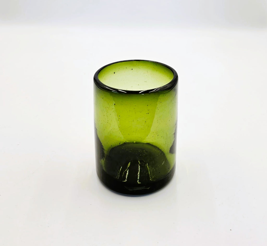 SET DE 6 VASOS MODELO SOLIDO VERDE OLIVO